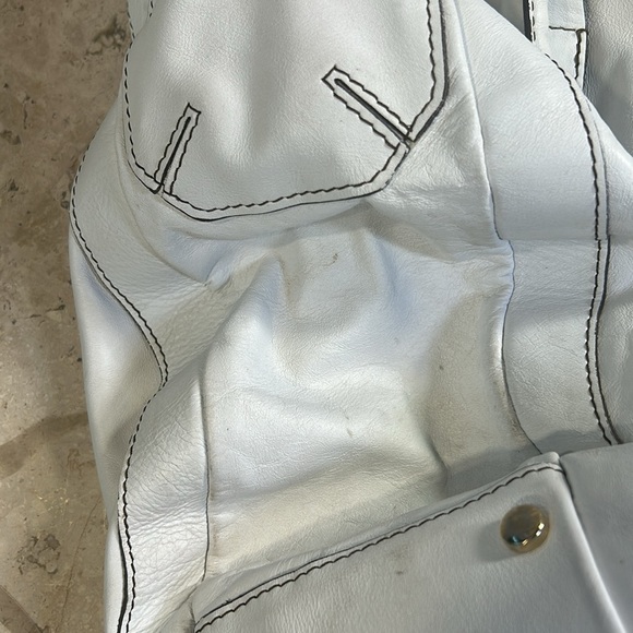 Temperley London. Large white leather tote. - Picture 16 of 16